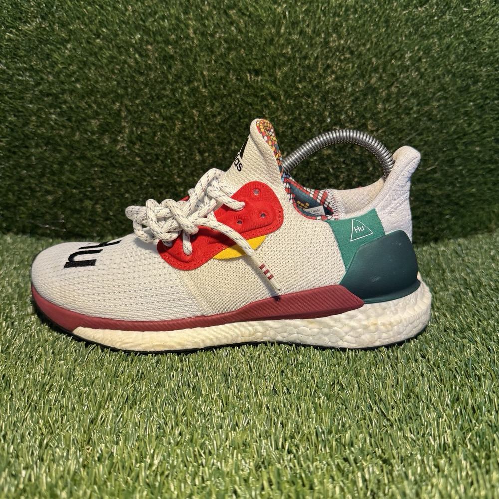 Size 7 - adidas Pharrell x Solar Hu Glide Cloud White W
